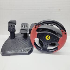 Thrustmaster Ferrari Red Legend Edition Racing Wheel & Pedals for PC & PS3